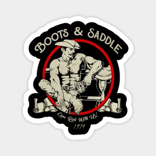 Boots & Saddle NYC // Vintage Design Magnet