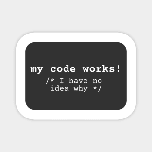 My code works /* I have no idea why */ Magnet