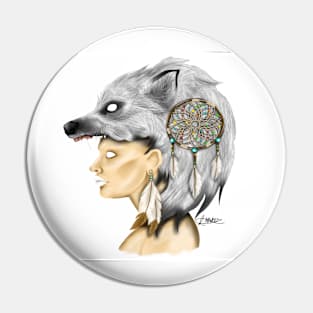 NATIVE AMERICAN HEADDRESS Pin