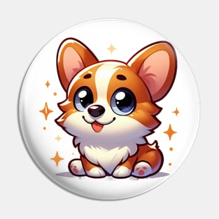 Cute Corgi Puppy Pin