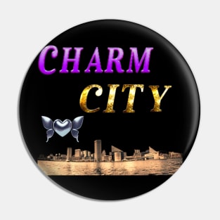 CHARM CITY BALTIMORE DESIGN Pin