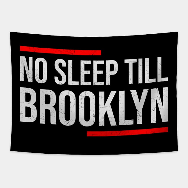 No Sleep Till Brooklyn // HIp Hop Tapestry by Degiab