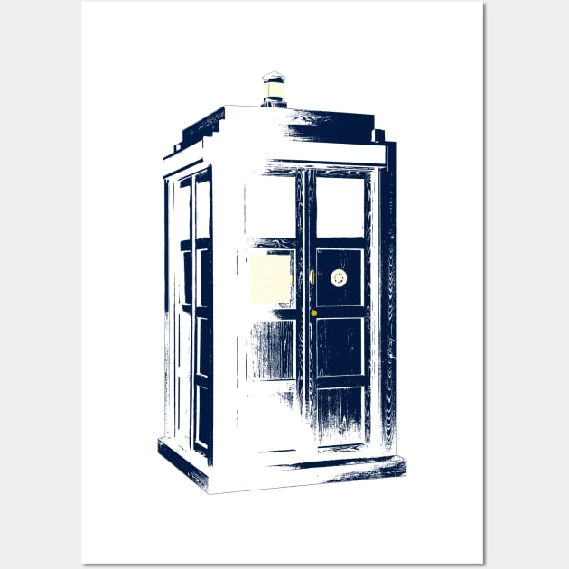 Doctor Who Tardis Art Print