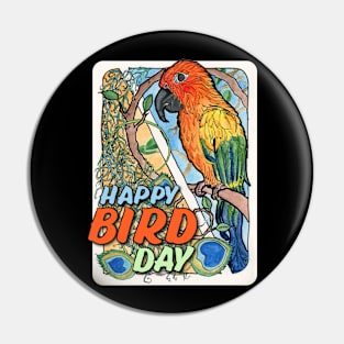 Happy Bird Day! Pin