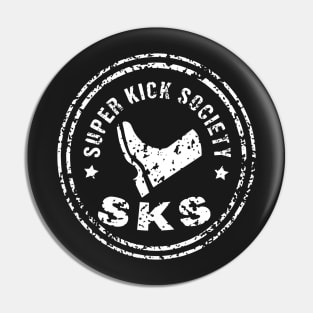 Super Kick Society Pin