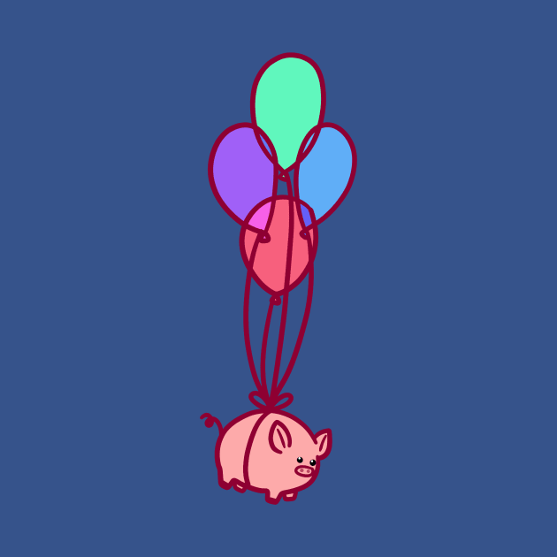 Balloon Piggy by saradaboru