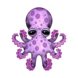 Cute Purple Baby Octopus T-Shirt