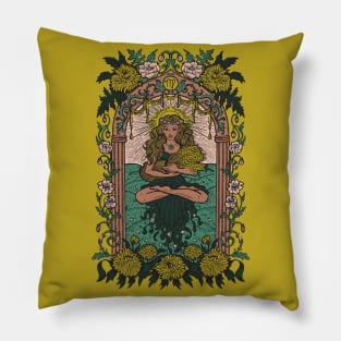 Virgo Zodiac Sign - Virgo Tarot Card Pillow