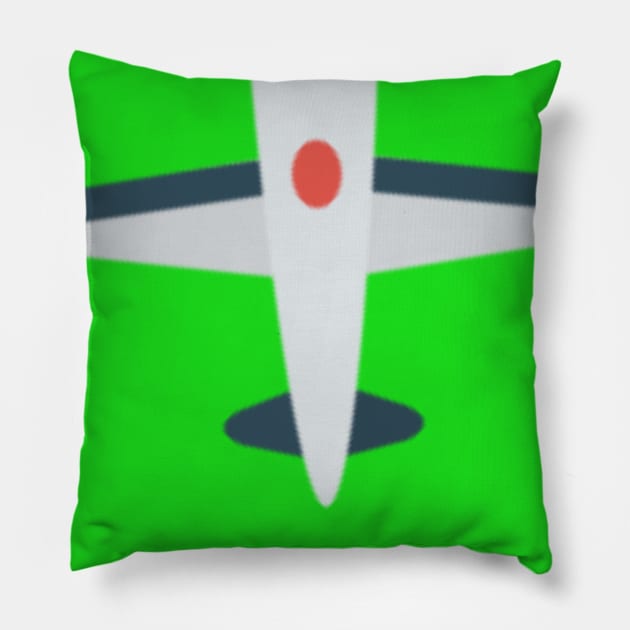 Top Gun inverted T-Shirt Pillow by moha22