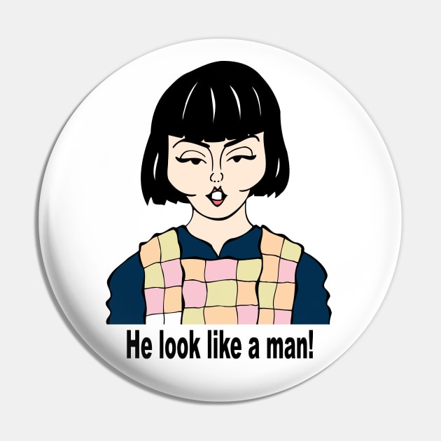 He look like a man! Pin by cartoonistguy