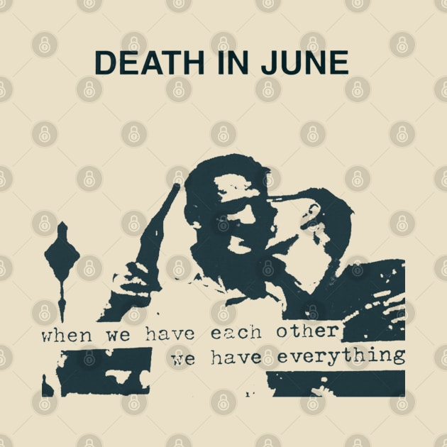 Death In June Original Aesthetic Tribute 〶 by Terahertz'Cloth