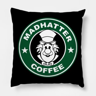 Madhatter Coffee Pillow