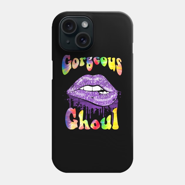 Gorgeous Ghoul Lips Phone Case by MZeeDesigns