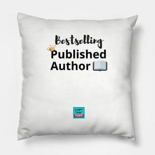 Bestselling Published Author - "Print Your Own Shirt!" - Copy That Pops Pillow