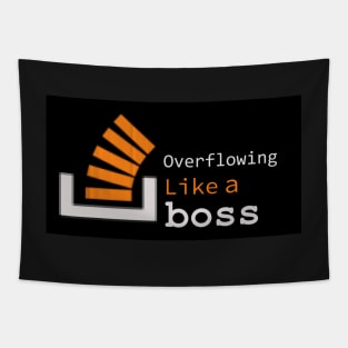 Overflowing like a boss Tapestry