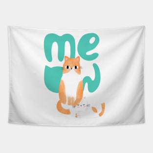 Orange Tabby Cats Tapestry