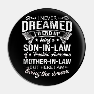 Proud Son In Law - Gift for Son In Law Pin