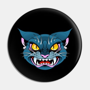 Black cat Pin