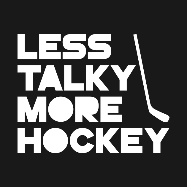 Less Talky More Hockey by colorsplash