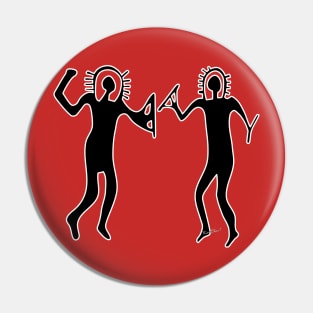 Alien Space Waiters Fighting Over Table 9 Tips Pin