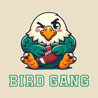 Philadelphia Eagles Bird Gang Cute Kawaii [Green] T-Shirt