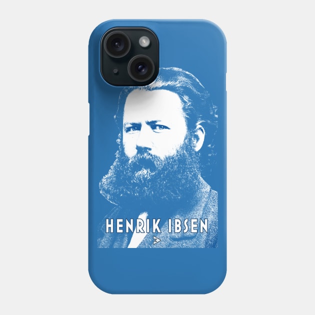 Henrik Ibsen Phone Case by Exile Kings 