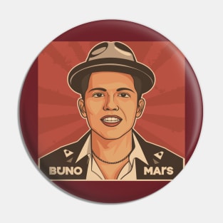 Bruno Mars Pin