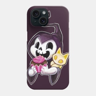 Cupcake for death and his 9th life Phone Case