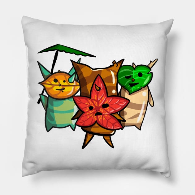 Korok Design Pillow by Sketchy Pedals