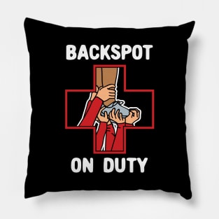 Backspot On Duty Pillow