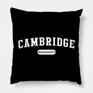 Cambridge, Massachusetts Pillow
