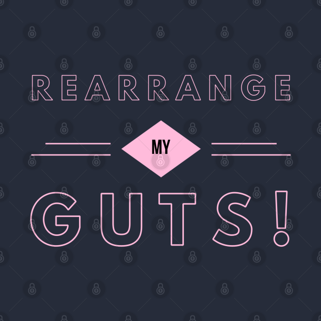 Rearrange My Guts Gay TShirt TeePublic