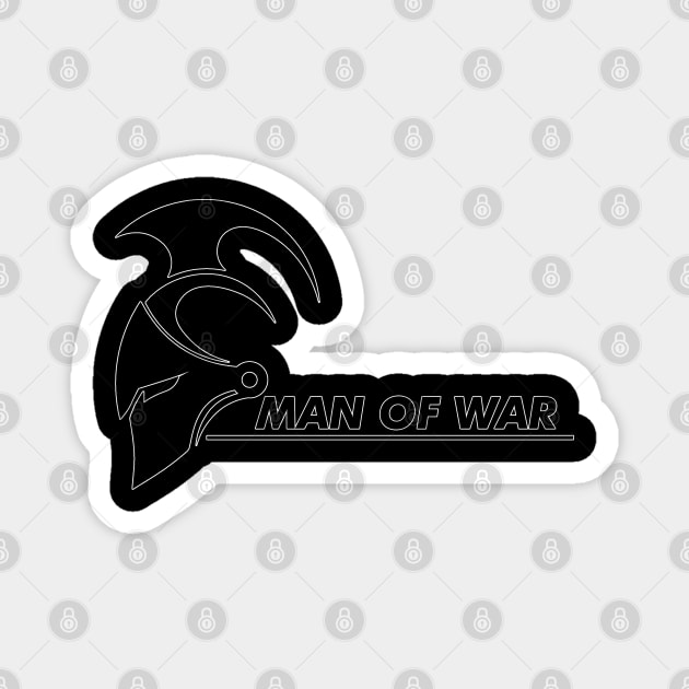 MAN OF WAR (Radiohead) Magnet by QinoDesign