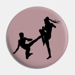 Ninja woman Pin