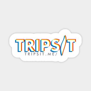 TripSit Logo with URL Magnet