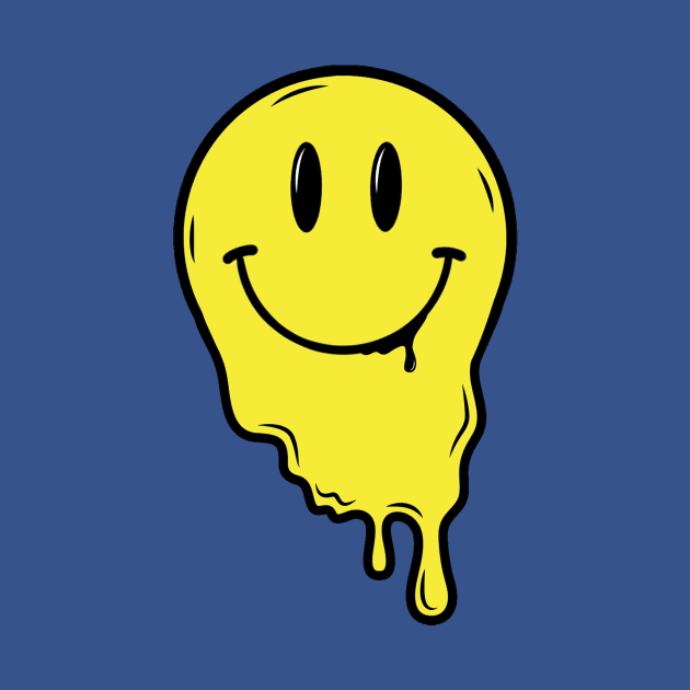 Drippy Smiley by Jelly Studio Co.