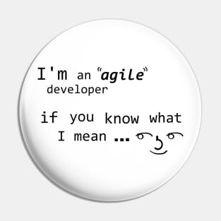 Agile ( ͡° ͜ʖ ͡°) Pin