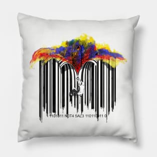 unzip the colour wave Pillow