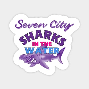 Hampton Hammerhead Sharks In The Water Magnet