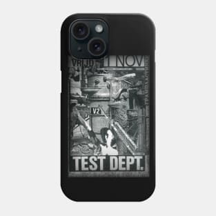 Test Department - Flyer. Phone Case