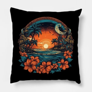 Tropical Paradise Pillow