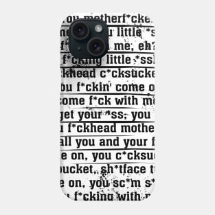 Blood and Concrete a Direct Quote Phone Case