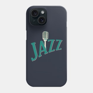 jazz lover with classic saxophone Phone Case