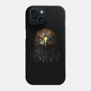 Black and Gold Eagle Phone Case