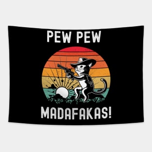 Pew Pew Madafakas Tapestry