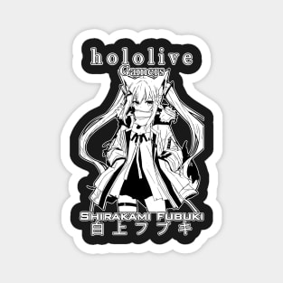 Shirakami Fubuki Gamers Hololive Magnet