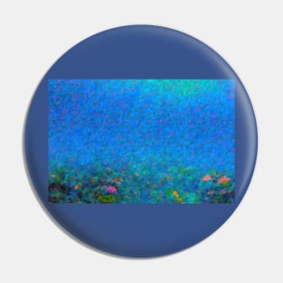 Coral Reef Pointillism Pin