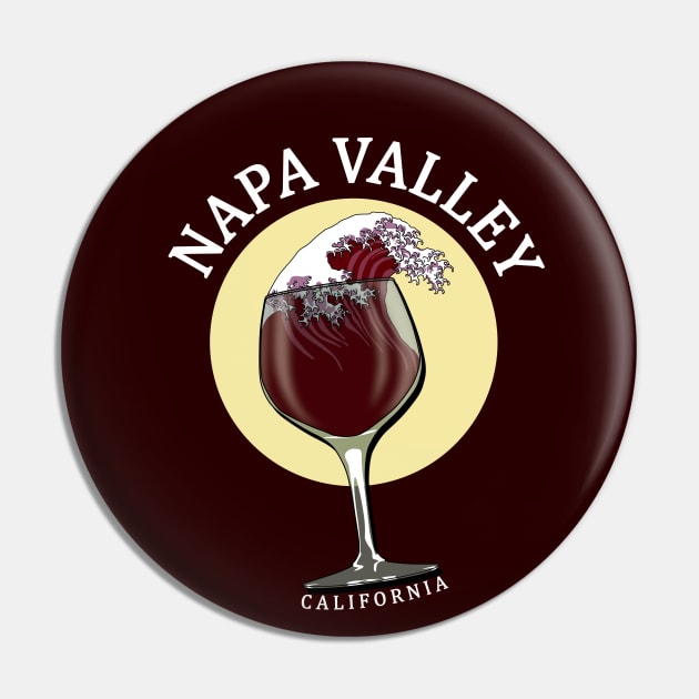 Napa Valley California Wine Pin by TMBTM