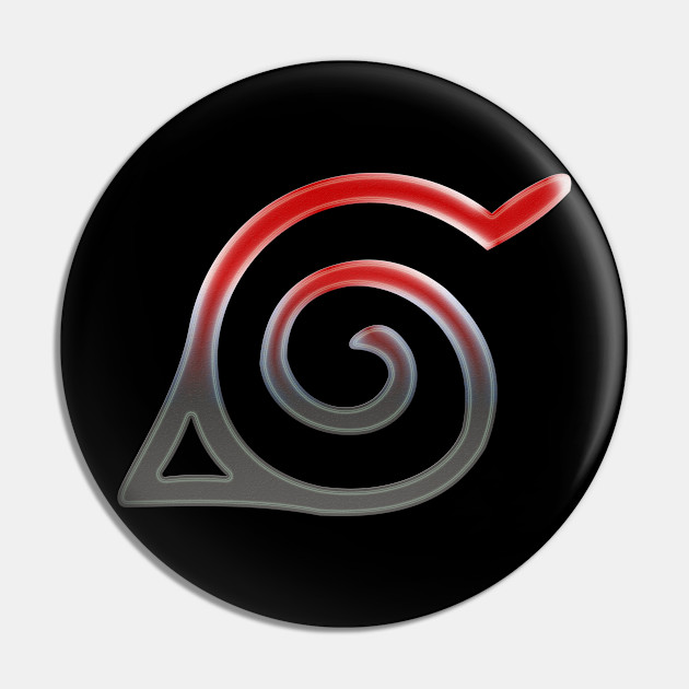 Konohagakure Hidden Leaf Symbol Naruto Shippuden Pin Teepublic