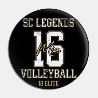 Mia #16 SC Legends (12 Elite) - Black Pin